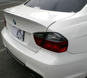 REAR TRUNK SPOILER FOR BMW E90 (2005-2012). ABS MATERIALS