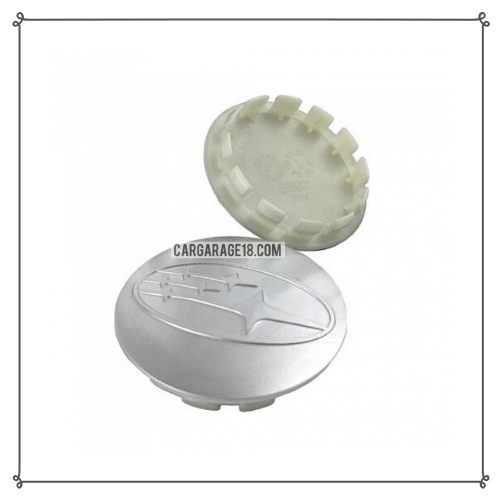SIZE 59mm SILVER WHEEL CENTER CAP FOR SUBARU