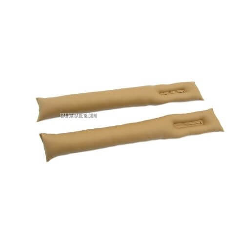 BROWN CAR SEAT GAP SYNTHETIC LEATHER MATERIALS