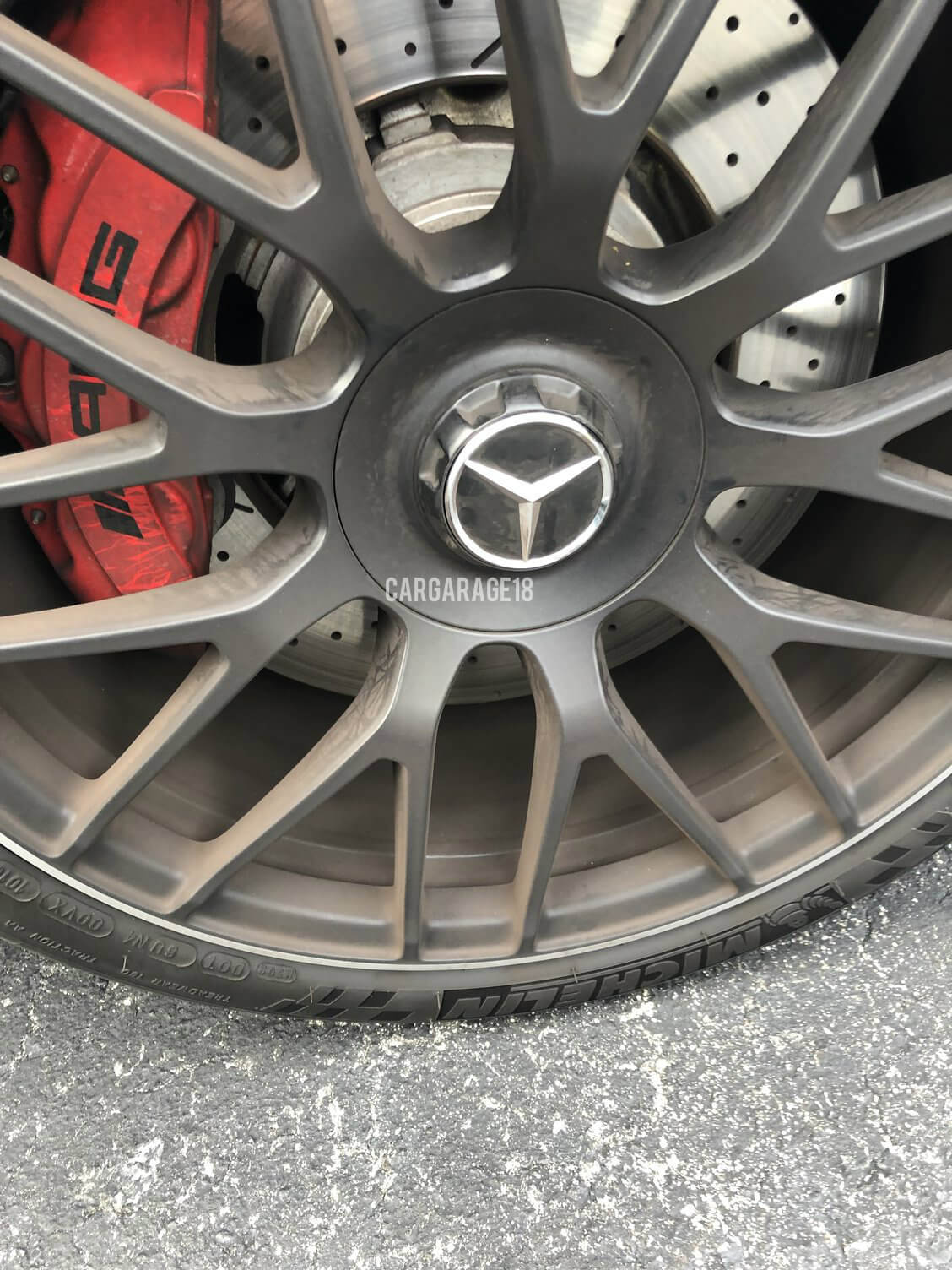 BLACK WHEEL CENTER CAP SIZE 154mm FOR MERCEDES BENZ