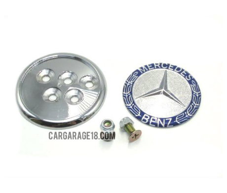 62mm MERCEDES BENZ BADGE EMBLEM
