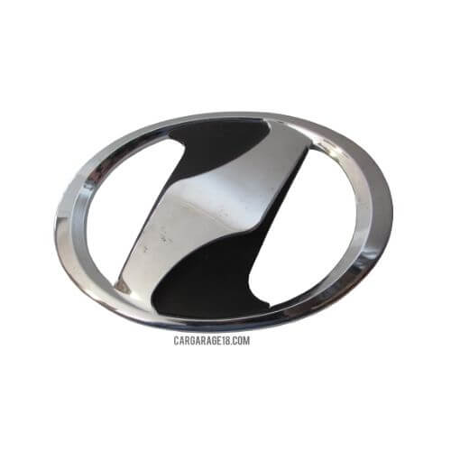 SIZE 150x103mm BLACK CHROME VITZ LOGO EMBLEM FOR TOYOTA