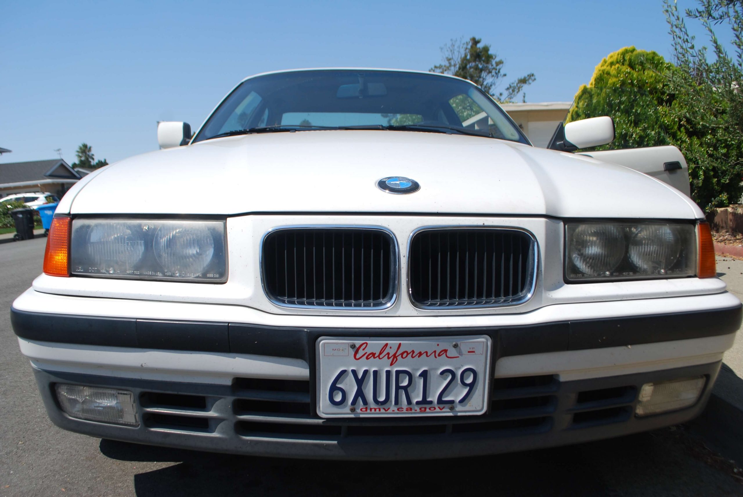 BLACK CHROME FRONT GRILLE FOR BMW E36 PRE FACELIFT (1991-1996) BLACK CHROME FRONT GRILLE FOR BMW E36 PRE FACELIFT (1991-1996)