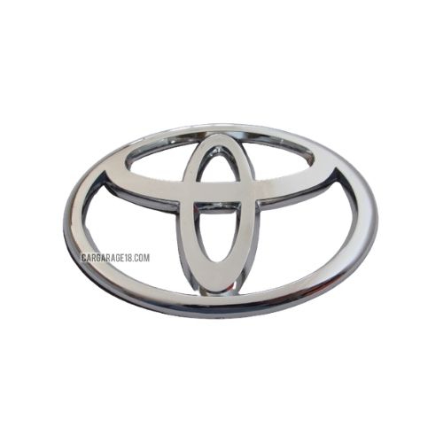 SIZE 160x110mm CHROME TOYOTA LOGO EMBLEM