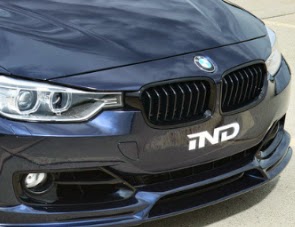 MATTE BLACK SPORT LINE FRONT GRILLE FOR BMW F30