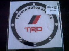 TRD LOGO STICKER FOR TOYOTA