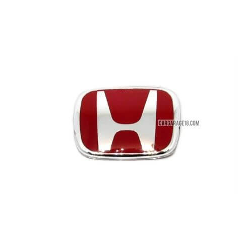 SIZE 108x90mm RED HONDA LOGO EMBLEM FOR FIT JAZZ