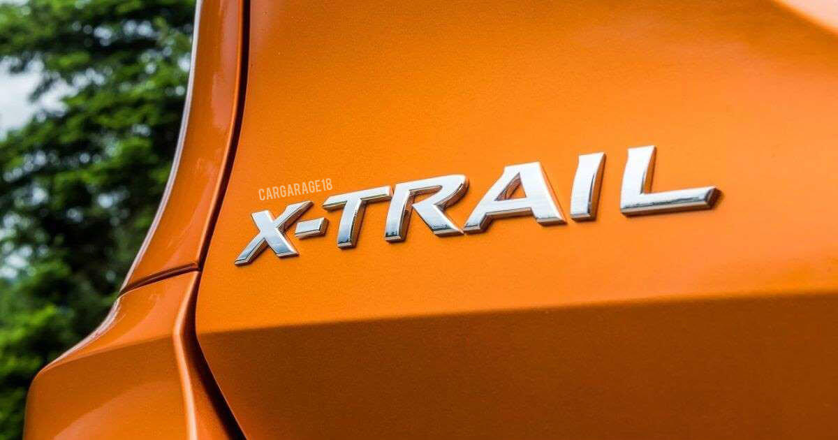SIZE 200x28mm CHROME XTRAIL LETTER EMBLEM FOR NISSAN