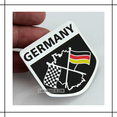 SIZE 5.2x5cm GERMANY FLAG EMBLEM