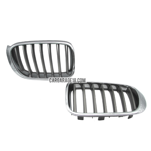 SILVER CHROME GRILLE FOR BMW X3 F25 / X4 F26