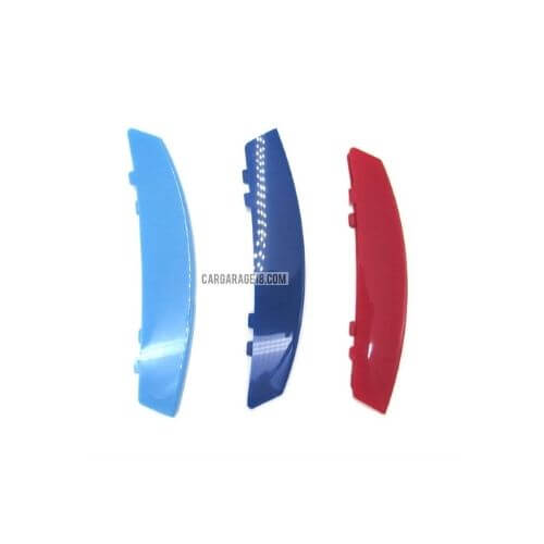 MTECH 3PCS CLIP ON GRILLE FOR BMW E60 2004-2010 (11 GRILLES ONE SIDE)