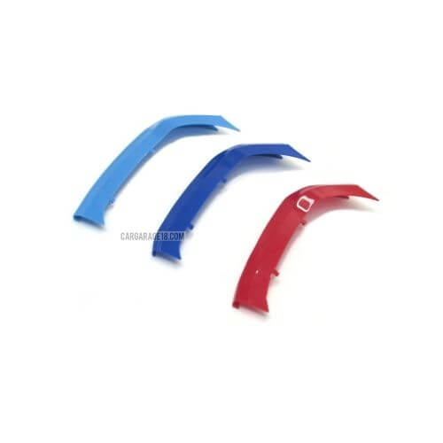 MTECH 3PCS CLIP ON GRILLE FOR BMW F20, F21 2015-2016 (9 GRILLS ONE SIDE)