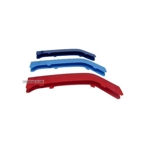 MTECH 3PCS CLIP ON GRILLE FOR BMW F30, F35 (8 GRILLES ONE SIDE)