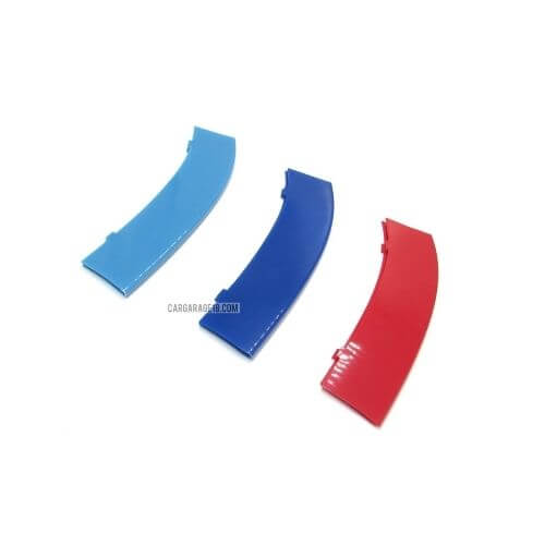 MTECH 3PCS CLIP ON GRILLE FOR BMW F30, F35 2013-2016 (11 GRILLS ONE SIDE)