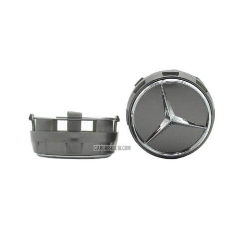 GREY MERCEDES BENZ WHEEL CENTER CAP SIZE 75mm