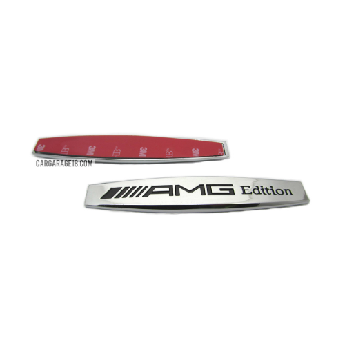 CHROME AMG EDITION SIDE EMBLEM ABS MATERIALS