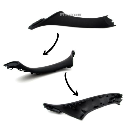 MATTE BLACK DOOR INNER HANDLE FOR BMW F10, F18