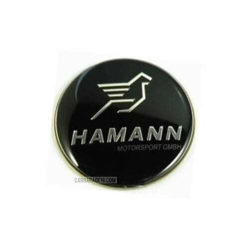 HAMANN LOGO STEERING WHEEL EMBLEM SIZE 45mm FOR BMW