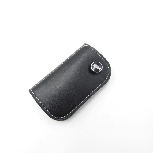Black Mtech Logo Key Case Size 8.8x5cm For BMW