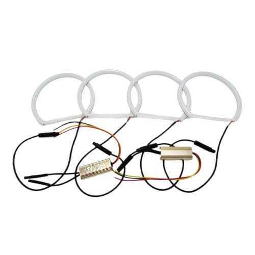 Angel Eyes Ring Cotton LED For BMW E36 E38 E39 E46 PROJECTOR 2 Colour White and Yellow