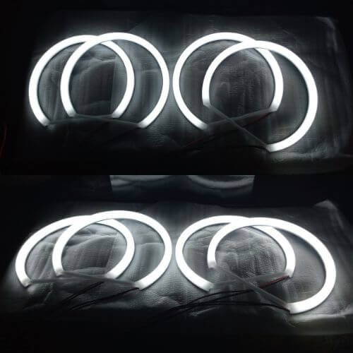 Angel Eyes Ring Cotton LED For BMW E39 OEM (2001-2003) - White