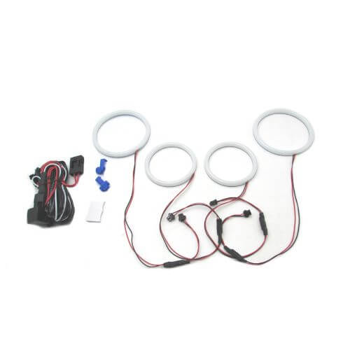 Angel Eyes Ring Cotton LED For BMW E90, E91 Non LCI (05-08) Xenon - White