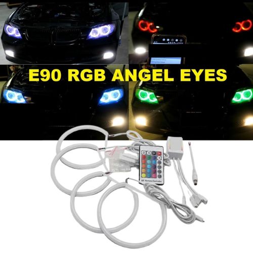 Angel Eyes Ring Cotton RGB For BMW E90 LCI - Xenon