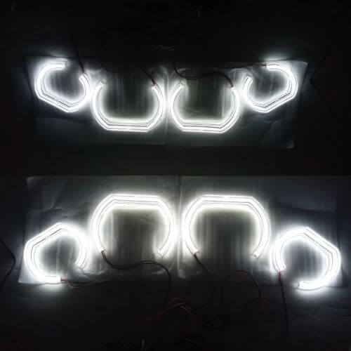 Angel Eyes Ring Crystal For BMW E90 Pre LCI - Halogen