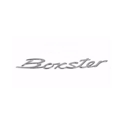 Size 18.5x 2.5cm Chrome Boxster Letter Emblem For Porsche