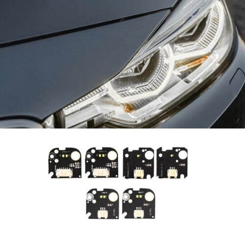 Angel Eyes For BMW F30 F31 F35 2016-2019 LCI - White